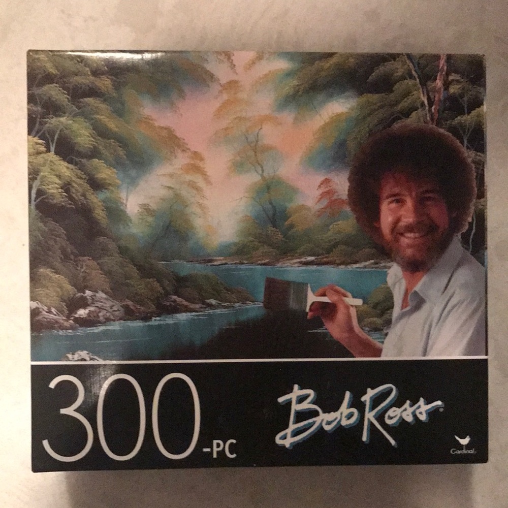 NIP Deep Forest Lake by Bob Ross Puzzle